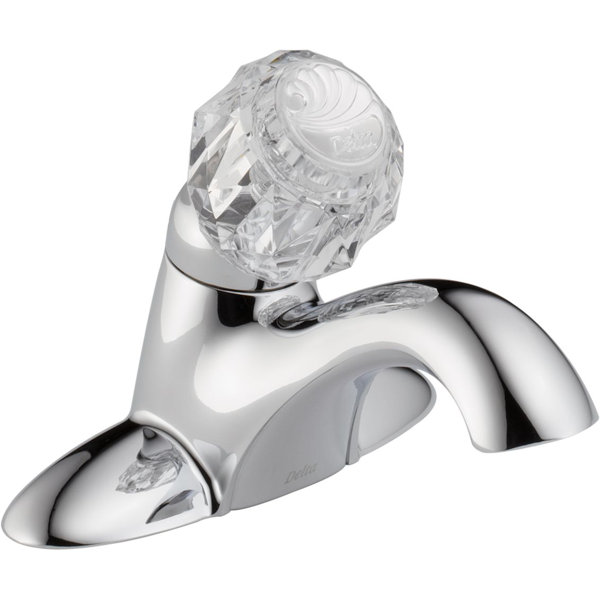 Delta Centerset Bathroom Faucet and Diamond Seal Technology | Wayfair
